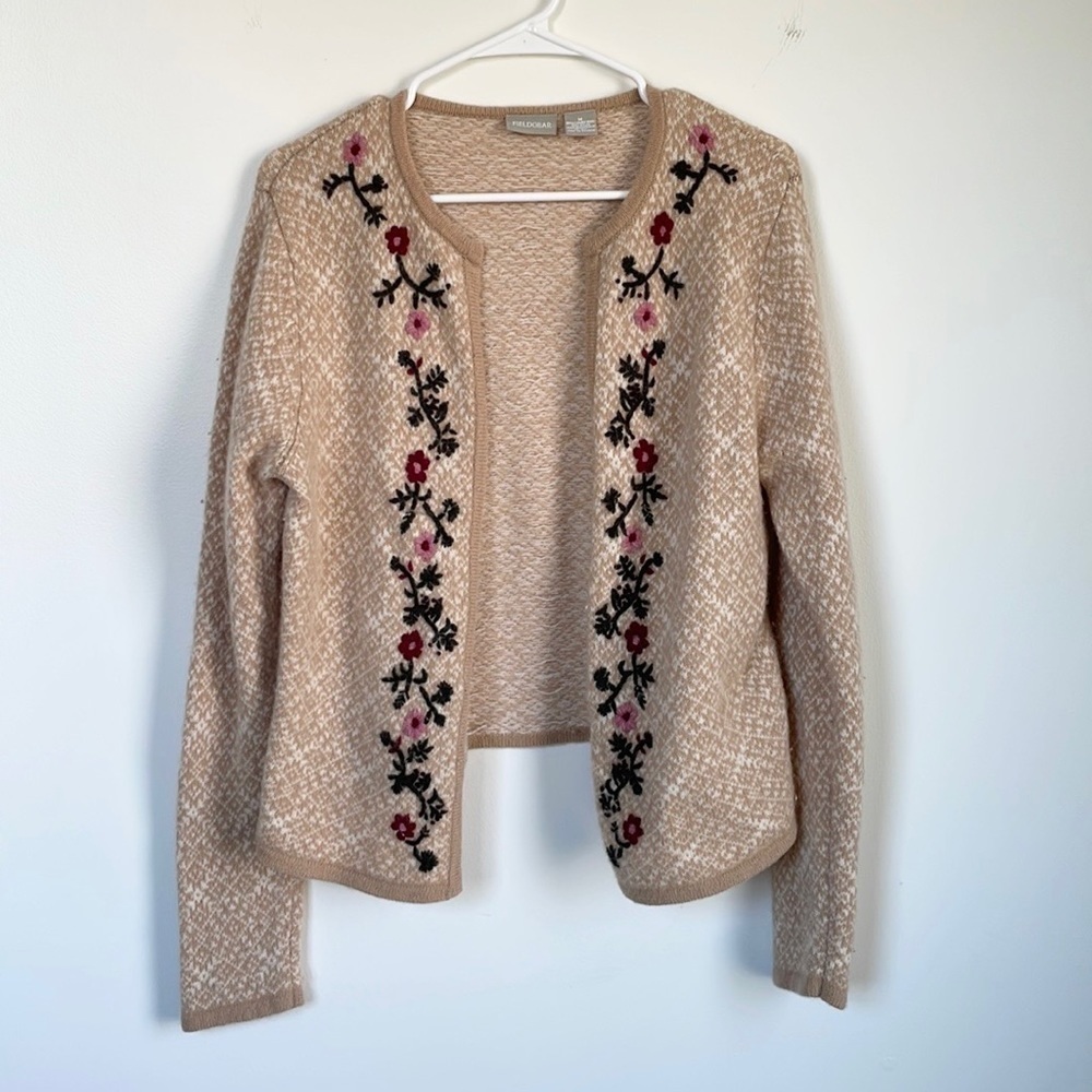 Fieldgear wool cardigan